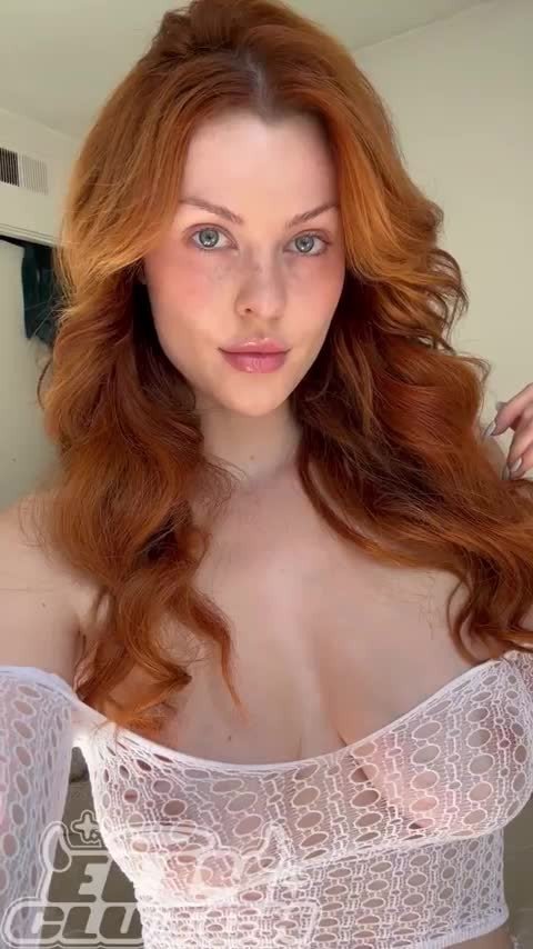 Video by AllChicksNoDicks with the username @AllChicksNoDicks, who is a verified user,  February 2, 2024 at 2:09 AM and the text says '#nsfw #redhead'