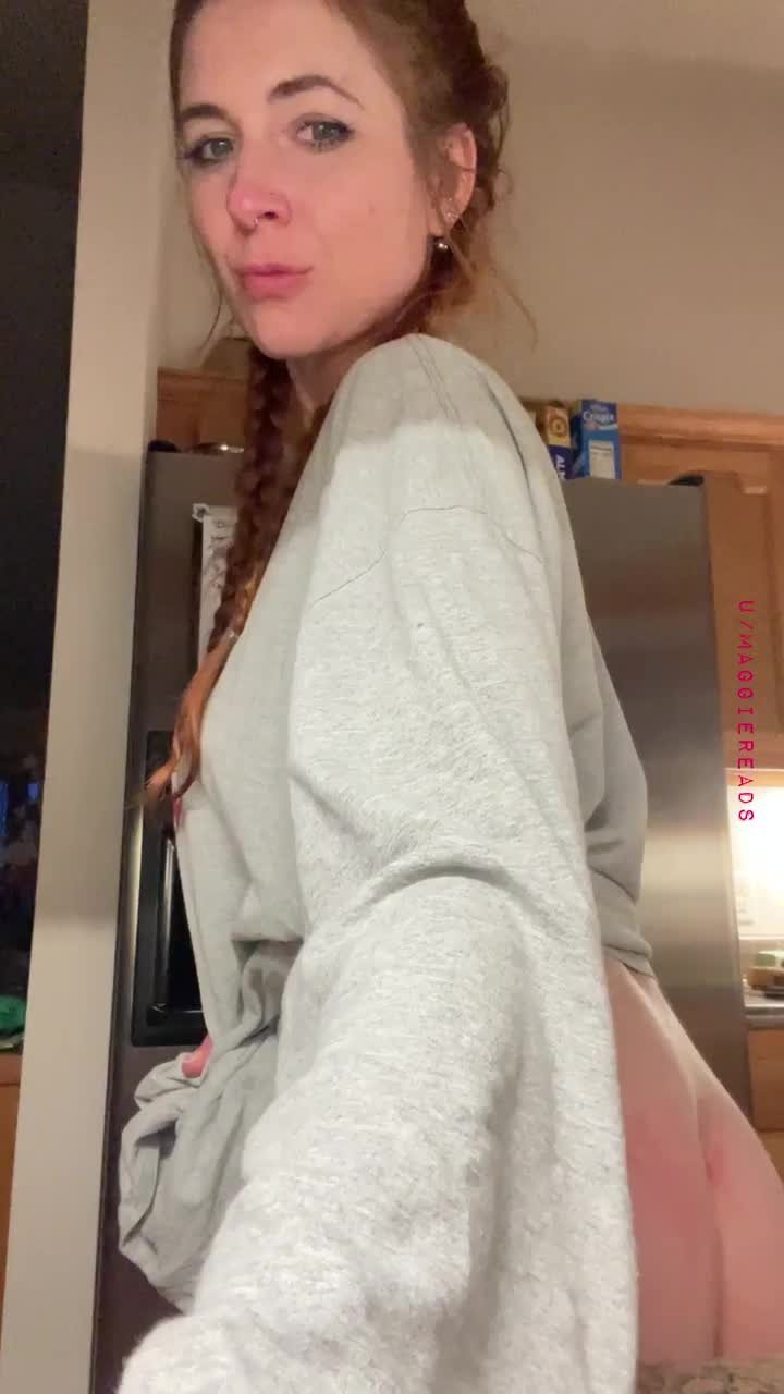 Video by AllChicksNoDicks with the username @AllChicksNoDicks, who is a verified user,  April 20, 2024 at 3:50 AM and the text says '#nsfw #aa #redhead #maggiereads 

u/maggiereads'