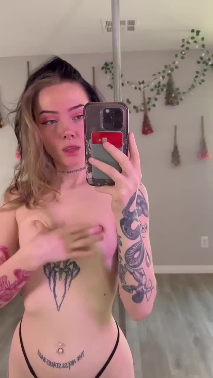 Video by AllChicksNoDicks with the username @AllChicksNoDicks, who is a verified user,  May 4, 2024 at 9:55 PM and the text says '#nsfw #aa #YrIntrusiveThot 

u/YrIntrusiveThot'