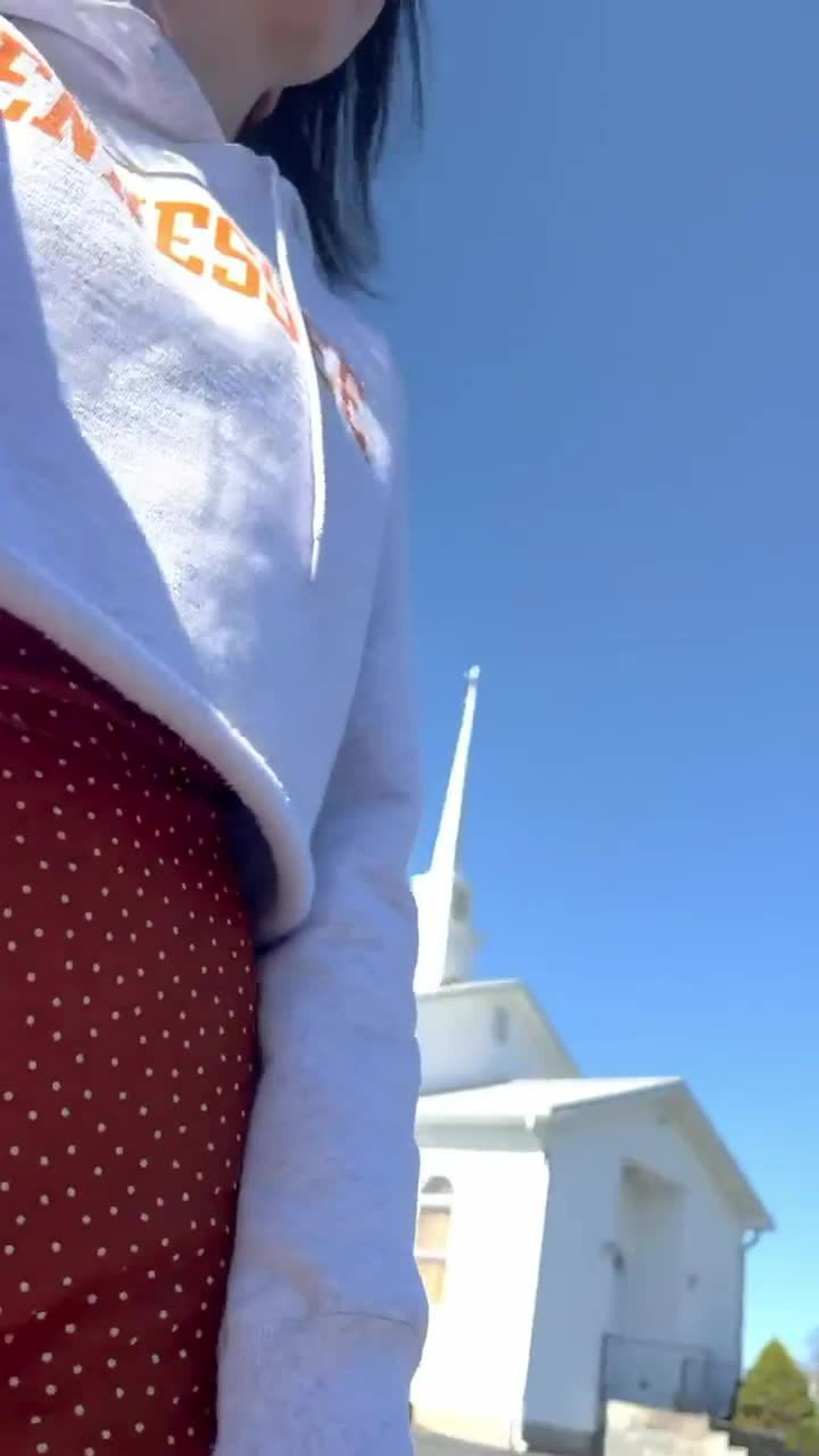 Shared Video by AllChicksNoDicks with the username @AllChicksNoDicks, who is a verified user,  May 6, 2024 at 9:29 AM and the text says 'Promenade with a view..'