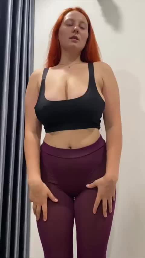 Video by AllChicksNoDicks with the username @AllChicksNoDicks, who is a verified user,  May 16, 2024 at 11:25 PM and the text says '#nsfw #aa #busty #curvy #redhead #saggytits #stella_se 

u/stella_se'