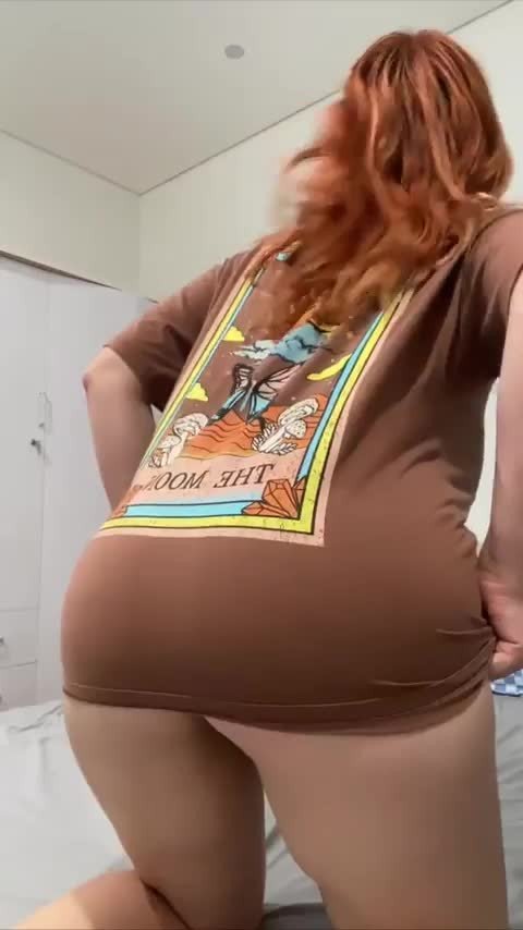 Video by AllChicksNoDicks with the username @AllChicksNoDicks, who is a verified user,  May 17, 2024 at 1:30 AM and the text says '#nsfw #aa #busty #curvy #redhead #saggytits #stella_se 

u/stella_se'
