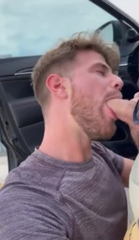 Shared Video by mike50667 with the username @mike50667, who is a verified user,  August 10, 2023 at 4:33 AM. The post is about the topic GoAuto and the text says '#car, #cruising, #oral, #blowjob, #video, #GoAuto'