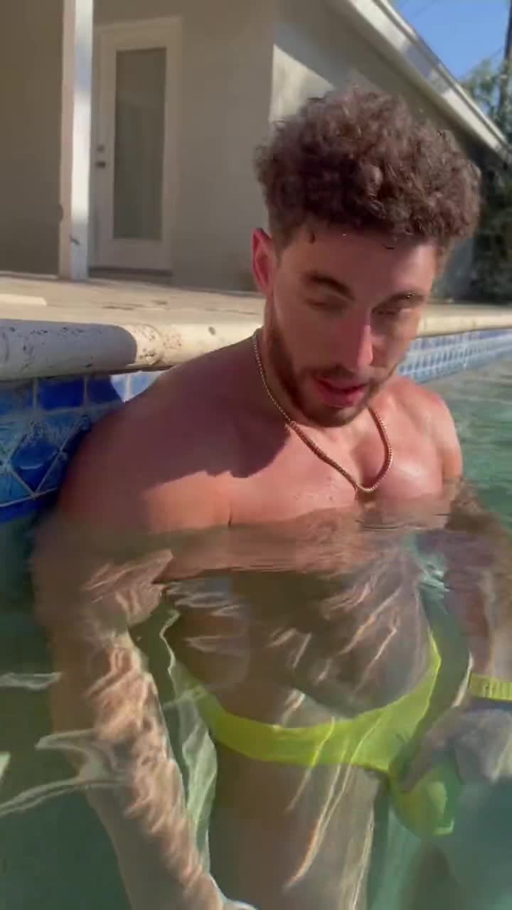 Shared Video by mike50667 with the username @mike50667, who is a verified user,  April 9, 2024 at 11:18 AM. The post is about the topic Gay Pool Fun