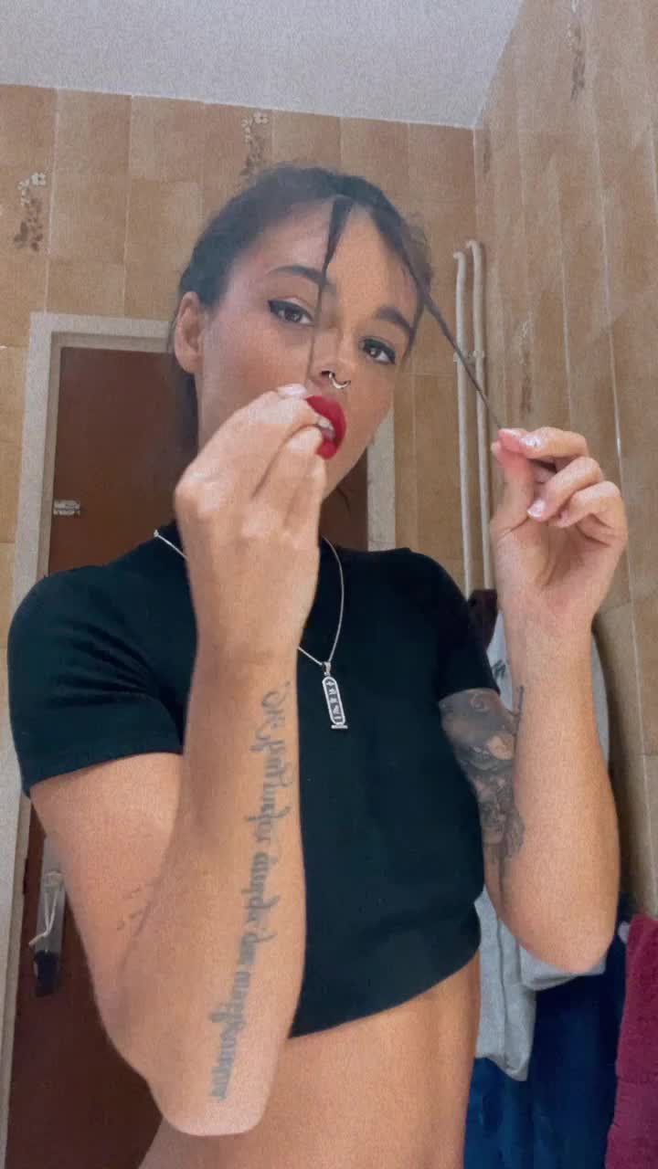 Video by lunaventura with the username @lunaventura, who is a star user,  August 28, 2023 at 9:09 PM. The post is about the topic Small Boobs and the text says 'Do I have beautiful eyes?'