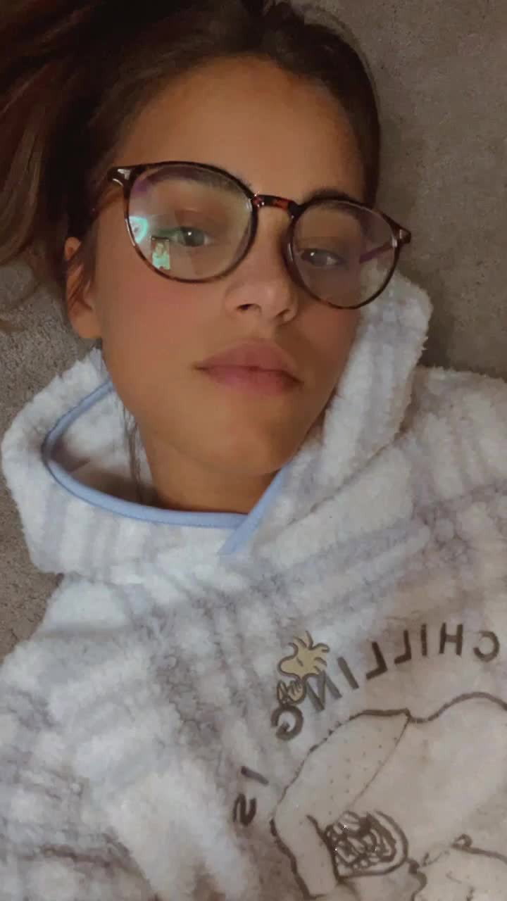 Video by lunaventura with the username @lunaventura, who is a star user,  August 30, 2023 at 9:11 PM. The post is about the topic Sexy in glasses and the text says 'Baby splatter my glasses with cum🍆💦💦💦'