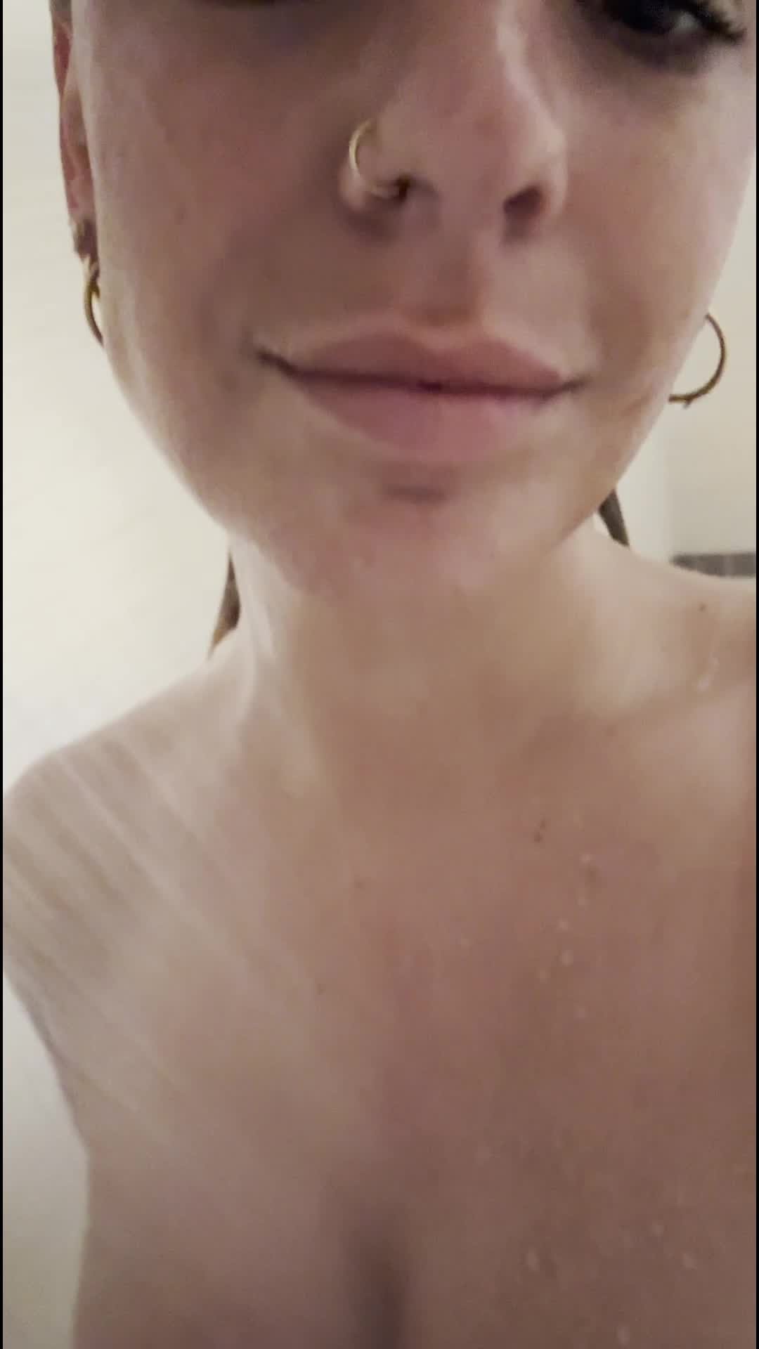 Video by lanamonroe with the username @lanamonroe, who is a star user,  July 28, 2023 at 8:53 PM. The post is about the topic Showering and the text says 'Let’s take shower 😉'