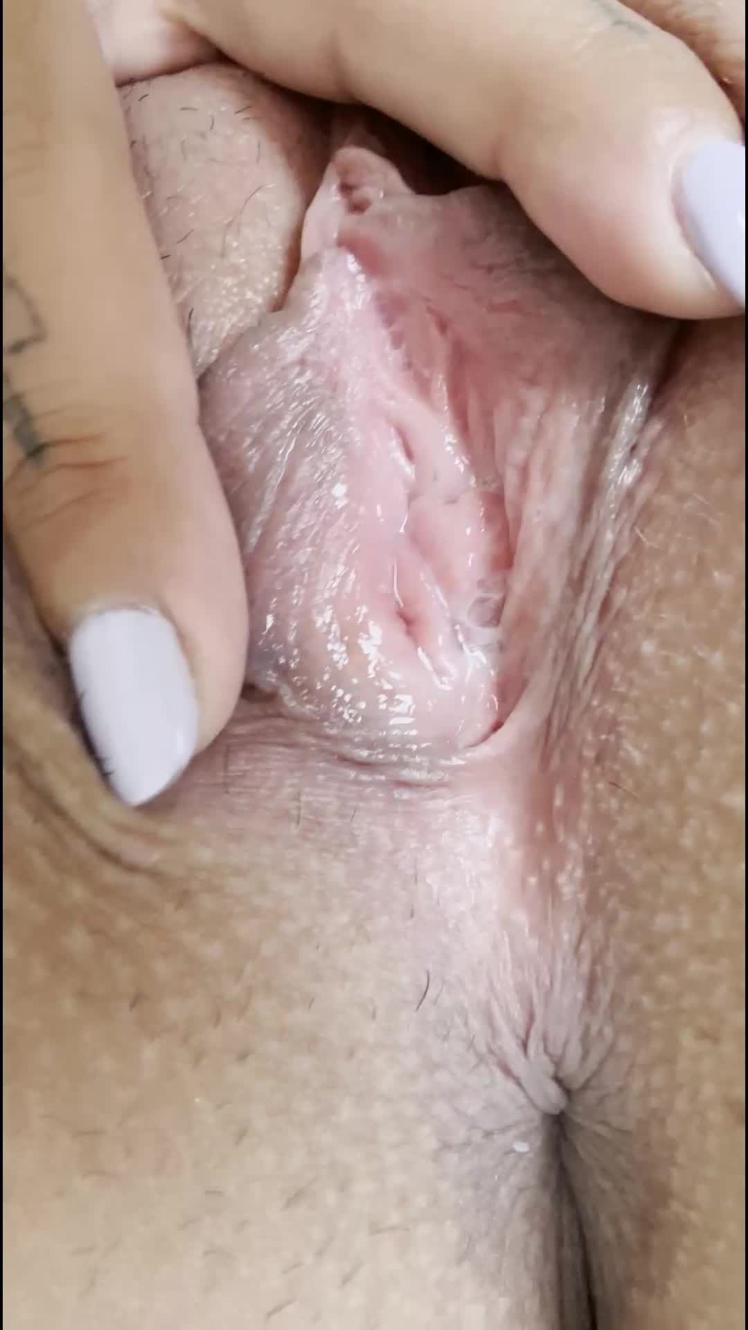 Video by lanamonroe with the username @lanamonroe, who is a star user,  October 6, 2023 at 10:13 PM. The post is about the topic Spread Pussy and the text says 'Juicy closeup 💦💋'