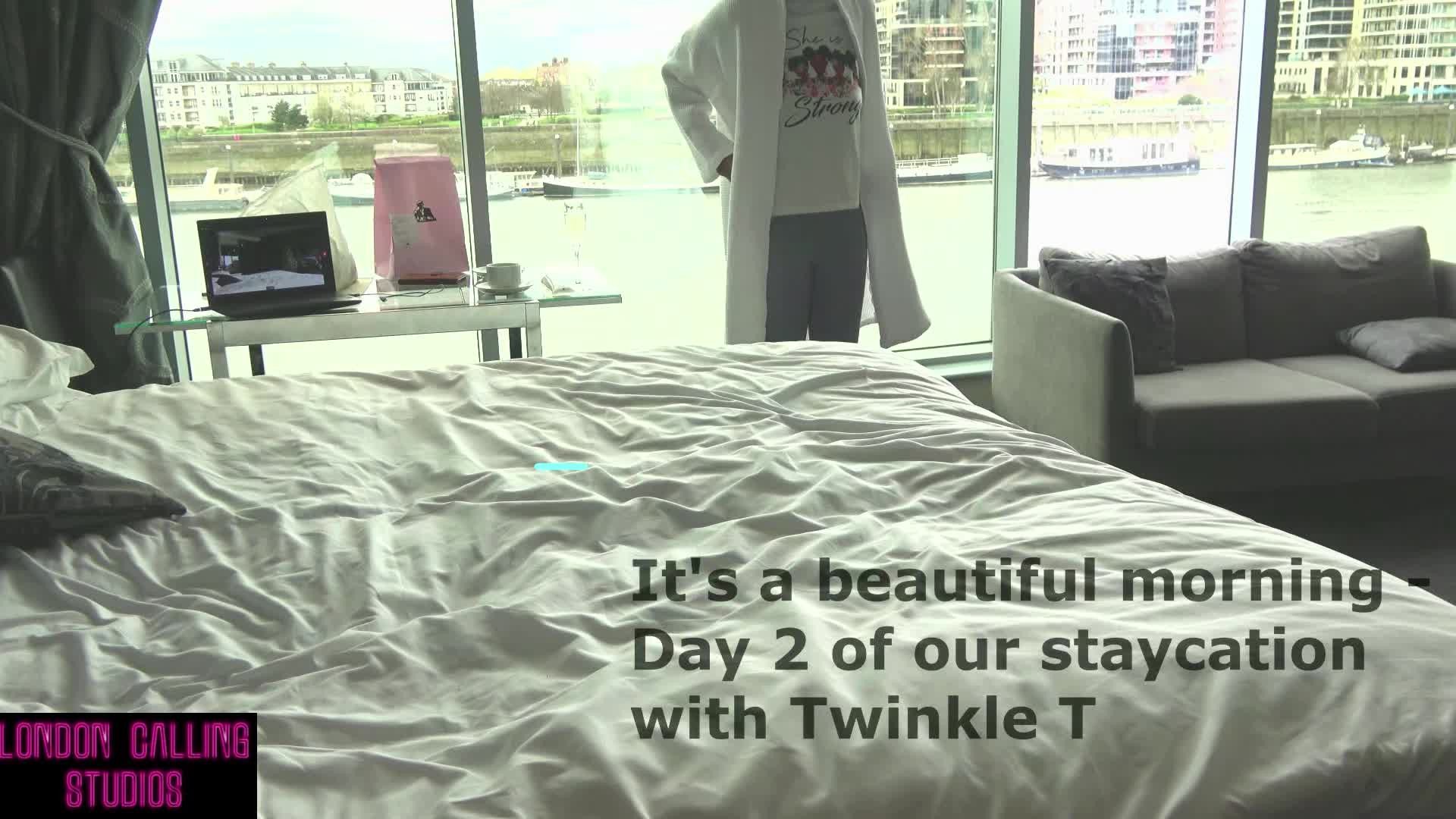 Video by LondonCallingStudios with the username @LondonCallingStudios, who is a brand user,  April 12, 2024 at 9:19 AM. The post is about the topic Ebony and the text says 'Last week, we were on staycation down by the riverside with 20yo beauty Ms Twinkle T, for ... THE MORNING AFTER. It started with a photoshoot (here's a preview movie), but if you want to see what happened later, the full 28 minute hardcore movie is out..'