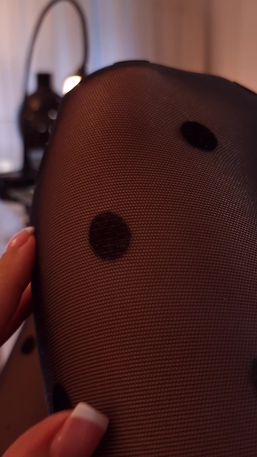 Video by Serafina Muse with the username @Serafinamuse, who is a star user,  September 14, 2023 at 8:26 AM. The post is about the topic Amateurs and the text says 'The polka dots deserved a close-up to display the beauty of the velvet texture. #fashion #polkadots'