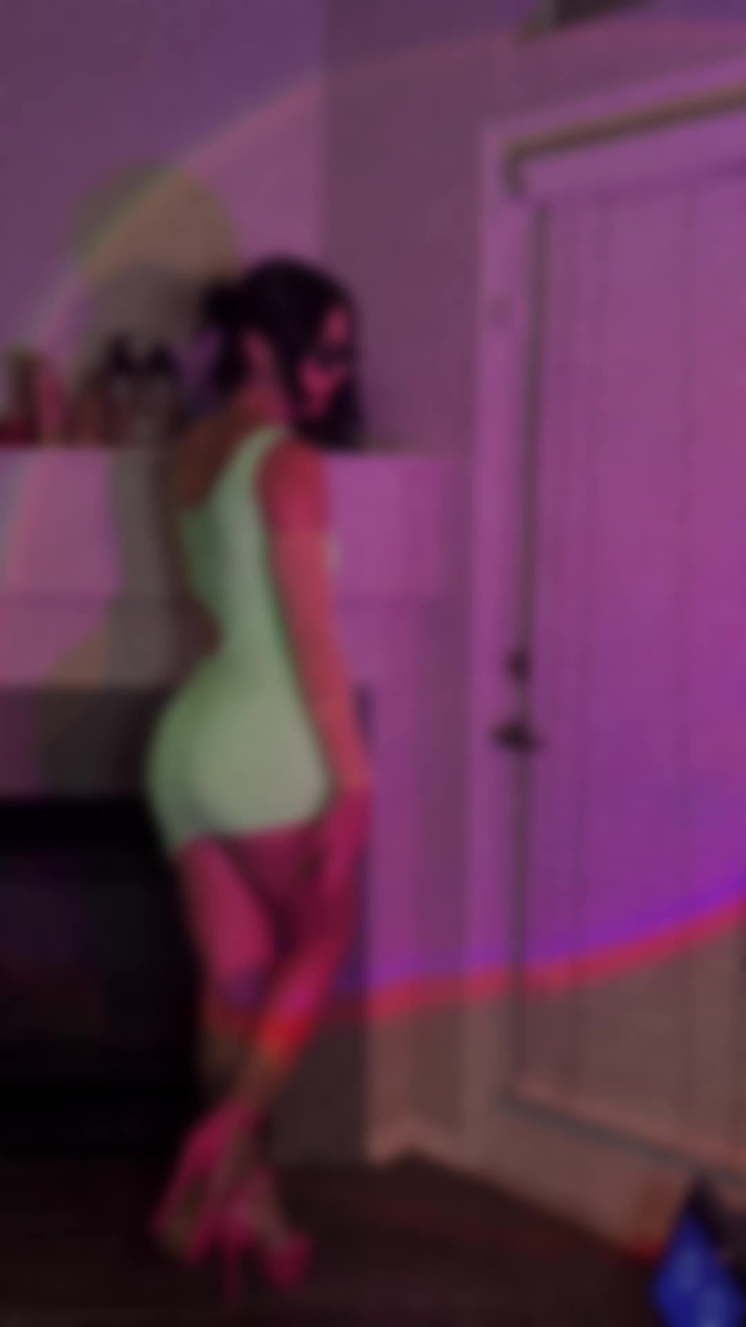 Video by milapeachez_hotwife with the username @milapeachez, who is a verified user,  October 22, 2023 at 5:15 AM. The post is about the topic CheatingHotWife and the text says 'would this dress turn you on if you saw me in public?'