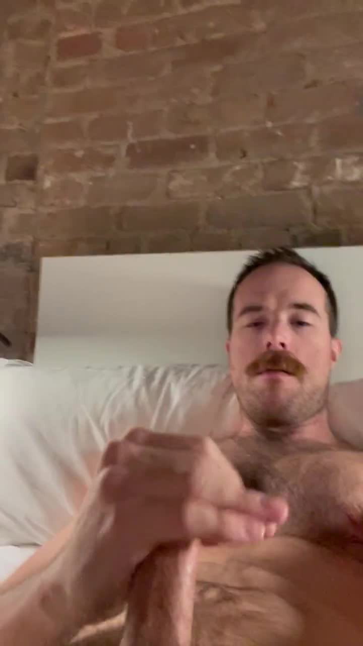 Video by DirtyDaddyFunStuff with the username @DirtyDaddyPorn, who is a verified user,  February 28, 2024 at 11:38 PM and the text says 'Buff Stubble Daddy's MASSIVE FACIAL!  #facial #cum #cumshot #hung #buff #muscles #mustache #stubble #butch #daddy #daddies #bigload'