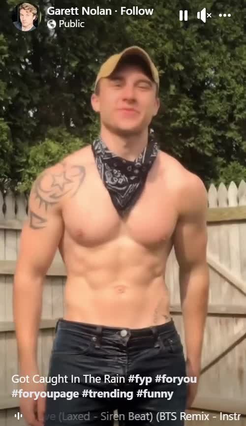 Video by DirtyDaddyFunStuff with the username @DirtyDaddyPorn, who is a verified user,  March 15, 2024 at 1:25 AM and the text says 'Cute Dirty Dancing #muscles #twink #countryboy #dancing #fucking #abs'