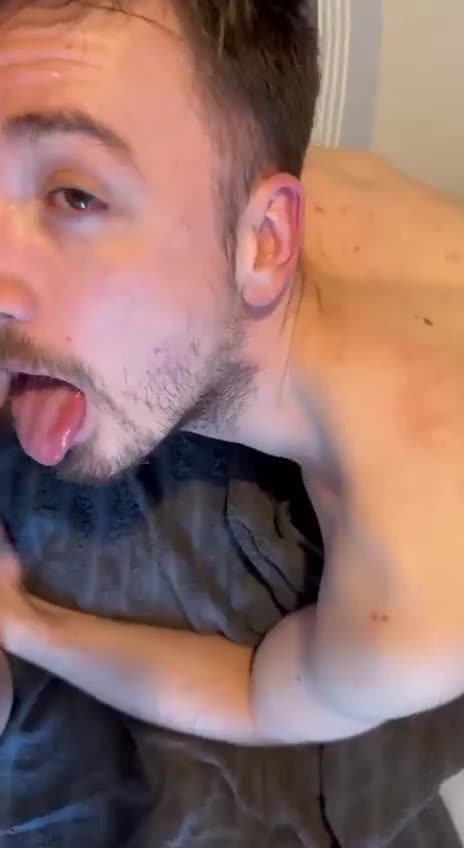Video by DirtyDaddyFunStuff with the username @DirtyDaddyPorn, who is a verified user,  March 20, 2024 at 1:05 AM and the text says 'MASSIVE GUSHER CUMSHOT FACIAL!  #facial #uncut #hairy #stubble #cum #cumshot #oral #cocksucker #otters'