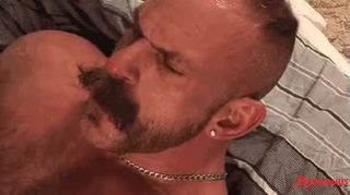 Video by DirtyDaddyFunStuff with the username @DirtyDaddyPorn, who is a verified user,  April 9, 2024 at 6:59 PM and the text says 'Mustache Bear Fuck Teaser #fuck #mustache #hairy #butch'