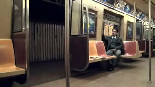 Video by DirtyDaddyFunStuff with the username @DirtyDaddyPorn, who is a verified user,  April 12, 2024 at 12:09 AM and the text says 'Subway Sex!  #subway #muscles #hung #uncut #cum #cumshot #public #cruising #cocksucking'