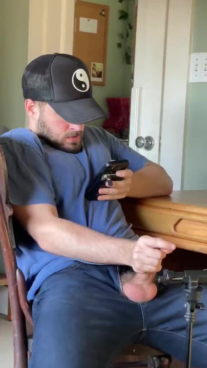 Video by DirtyDaddyFunStuff with the username @DirtyDaddyPorn, who is a verified user,  April 16, 2024 at 7:31 PM and the text says '#Caught Wanking  #jerkingoff #beards'