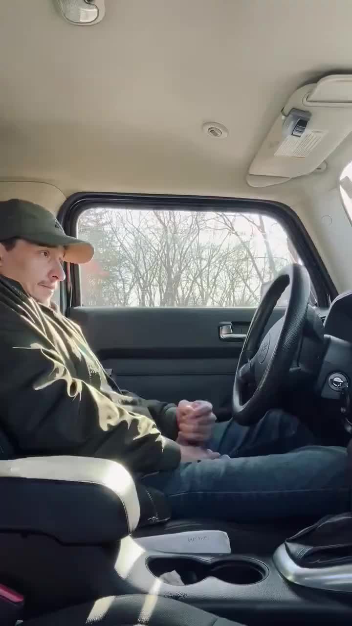 Video by DirtyDaddyFunStuff with the username @DirtyDaddyPorn, who is a verified user,  April 30, 2024 at 12:22 AM and the text says 'Hick Spurting BIG #trucks #trucker #countryboy #carjacking #cum #cumshot'