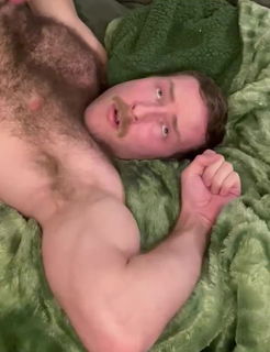 Video by DirtyDaddyFunStuff with the username @DirtyDaddyPorn, who is a verified user,  May 13, 2024 at 11:01 PM and the text says '#Butch #hairy #armpit #cumshot #cum #facial #muscles #daddy'