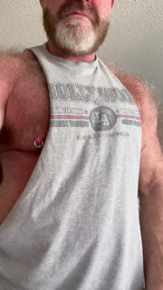 Video by DirtyDaddyFunStuff with the username @DirtyDaddyPorn, who is a verified user,  June 21, 2024 at 11:17 PM and the text says '#hung #hairy #musclebear #muscles #daddy'