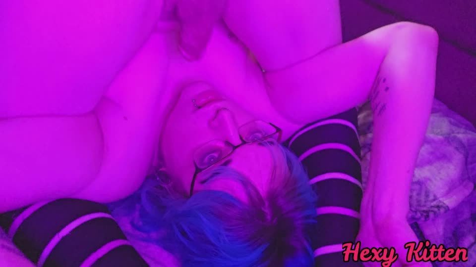 Video by HexyKitten with the username @HexyKitten, who is a star user,  November 1, 2023 at 12:02 AM. The post is about the topic Self Suck and Facials and the text says 'My best session lately 💙 Check out my other links for more self suck and self facial videos and custom content 😘💙'