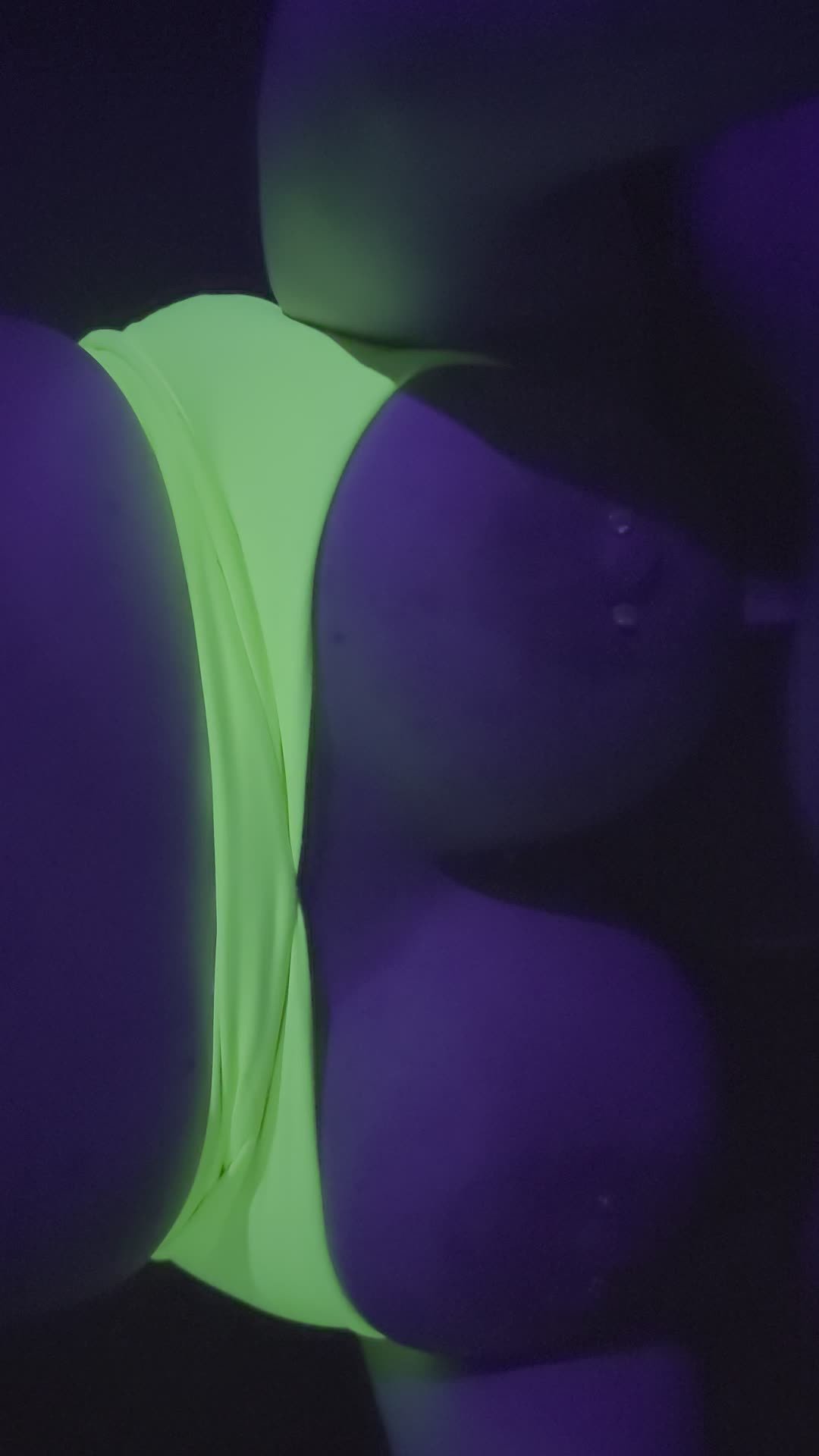 Video by Kenley & Erik with the username @KenleyandErik, who is a verified user,  March 25, 2024 at 5:50 PM and the text says 'I love the feel of Erik in my throat 🥵

#milf #amateur #blacklight #perfecttits #pierced #piercednipples #bbw #bigtits #boobs #nipple #tits #naughty #blowjob'