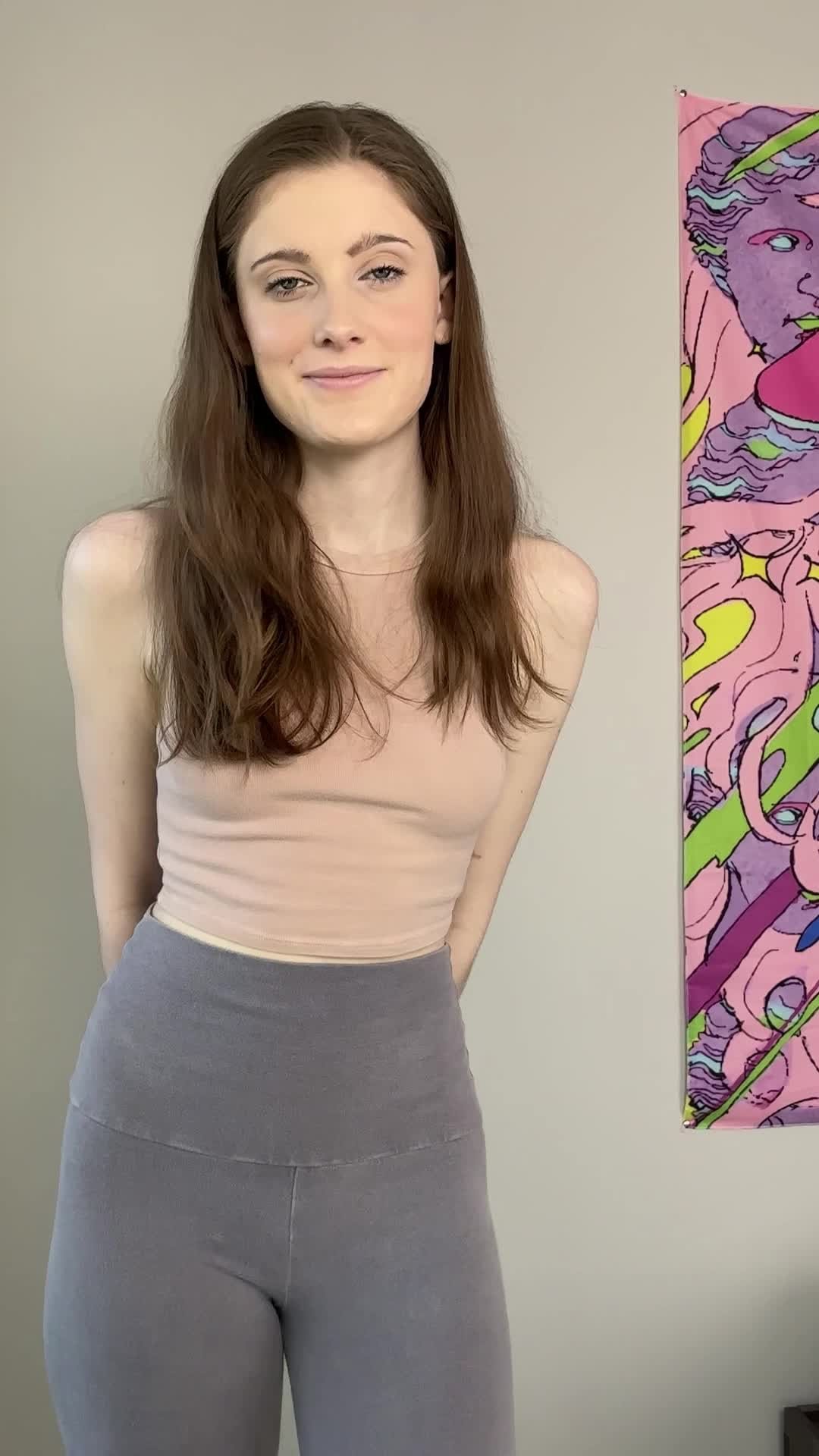 Video by Emily Belmont with the username @emilybelmontt, who is a star user,  February 1, 2024 at 5:07 AM. The post is about the topic Tiktok xxx and the text says 'Can I sit here? 😜😜😜'