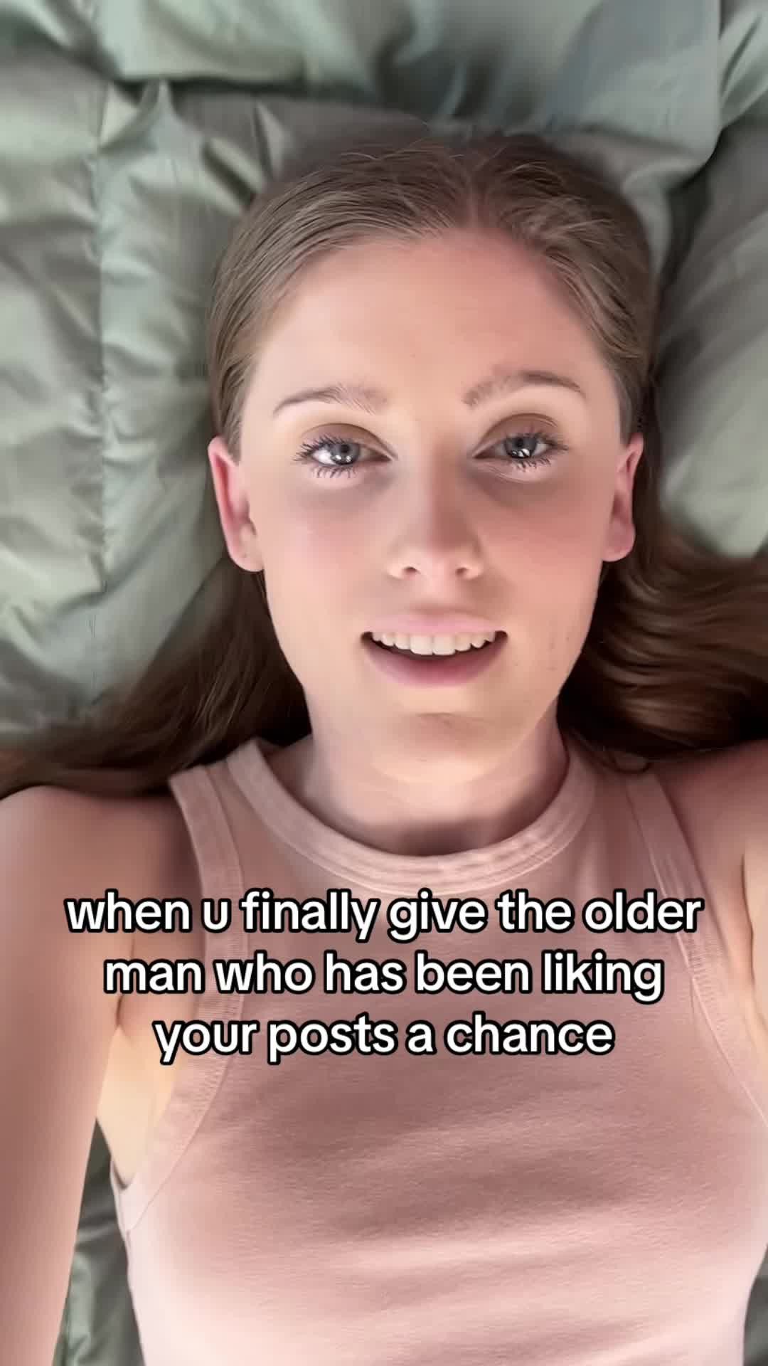 Watch the Video by Emily Belmont with the username @emilybelmontt, who is a star user, posted on February 16, 2024. The post is about the topic OLD YOUNG. and the text says 'Am I right, girls?'