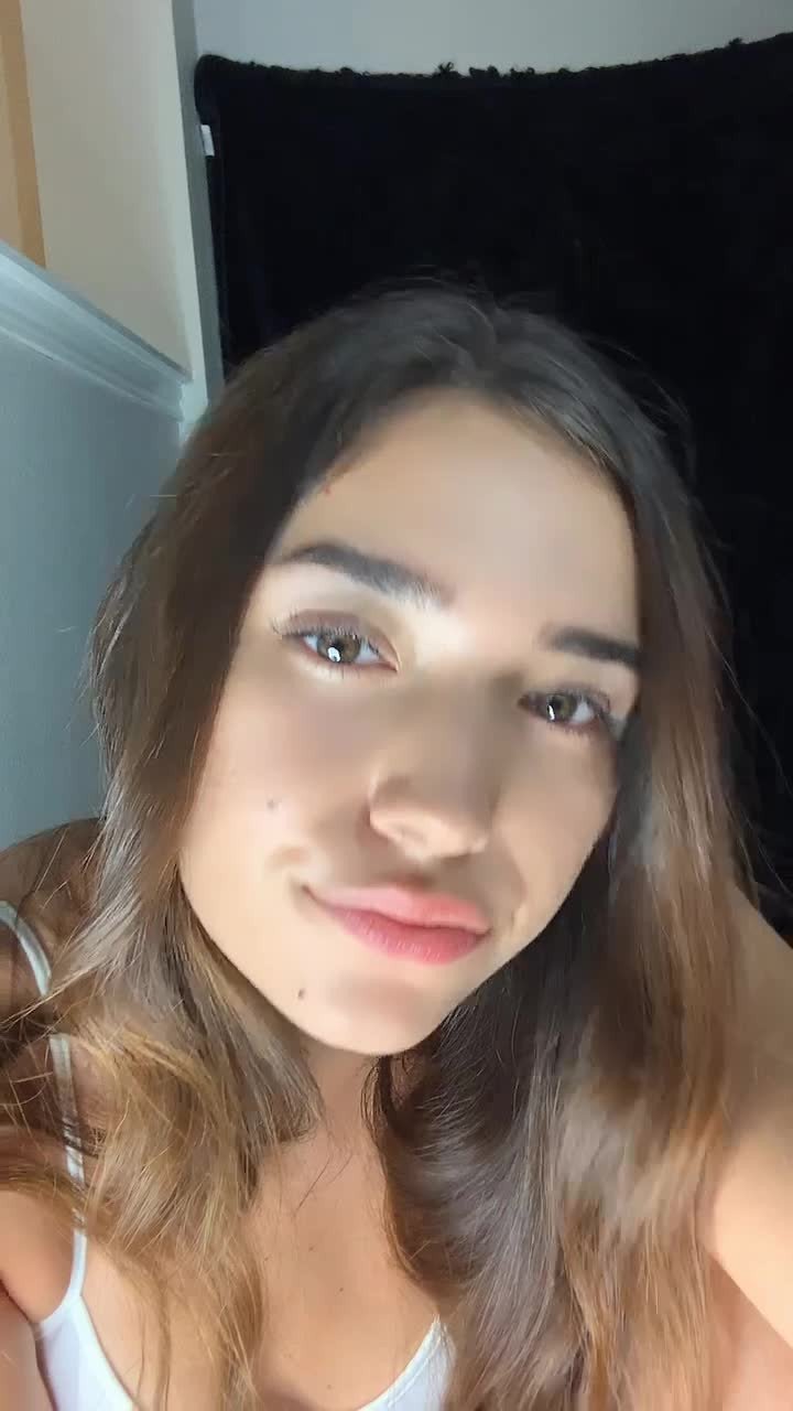 Video by Sam with the username @samlypuff, who is a star user,  April 14, 2024 at 11:58 AM. The post is about the topic Tiktok xxx and the text says 'Do you think I am pretty enough to suck your dick?'