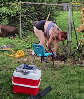 Video by BothWaysEntwined with the username @BothWaysEntwined, who is a verified user,  July 12, 2024 at 11:40 PM. The post is about the topic Naked in public and the text says 'I love when My  helps in the yard, and so do the neighbors #amateurs  #exhibitionist #milf'