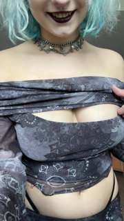 Video by Lumi with the username @luminatria, who is a star user,  June 3, 2024 at 2:19 PM. The post is about the topic Big Natural Boobs and the text says 'i tease you until you come on my tits 💦💦💦'