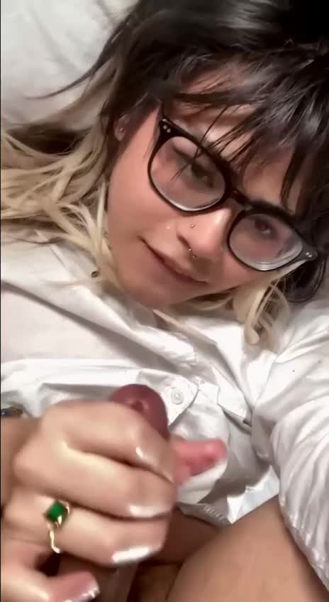 Video by Gazzer with the username @Gazzer, who is a verified user,  March 10, 2024 at 4:24 AM. The post is about the topic Trans Women and the text says 'Great ladyboy self facial.......so much delicious cum 🍆💦👄'