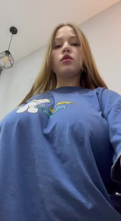 Video by Mia Milkers with the username @MiaMilkers, who is a star user,  March 25, 2024 at 6:31 PM. The post is about the topic Titty Drop and the text says 'Mia got your Milkies 🍼🍒'