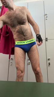 Video by Acer2212 with the username @acer2212, who is a verified user,  July 26, 2024 at 5:01 PM. The post is about the topic Gay Underwear and the text says 'Just finished my Friday workout'