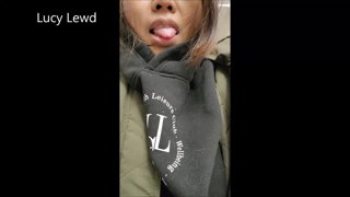 Video by lucylewd69 with the username @lucylewd69, who is a star user,  July 3, 2024 at 10:41 PM. The post is about the topic Wet panties/grool pussy and the text says 'Cum taste my juicy wet pussy #pussy #juicy #wet #asian #skirt'