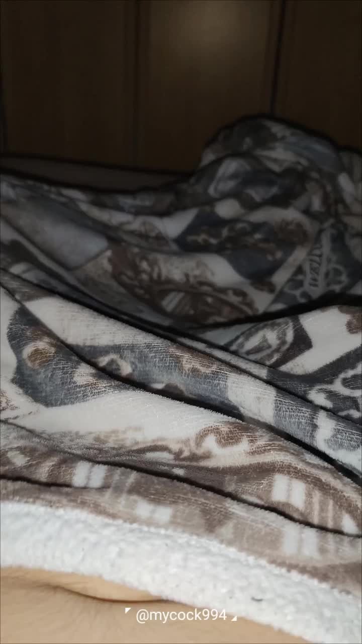 Video by mycock994 with the username @mycock994, who is a verified user,  April 11, 2024 at 6:56 PM and the text says 'let's peek under the blanket 🙃, did you hear something at the end? 😈

#cock #dick #penis #male #guy #man #men #atwork #work #hard #balls #hairy #gay #bi #solo #selfie #stories #comment #uncut #foreskin #video #homemade #soft #hard #peek #under #blanket..'