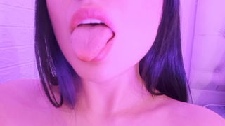 Video by CassieD with the username @CassieD, who is a star user,  September 7, 2024 at 2:54 AM. The post is about the topic Teen and the text says 'What do you prefer? The tongue or my round tits?'