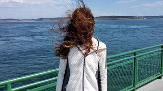 Video by happijack with the username @happijack, who is a verified user,  June 30, 2024 at 3:19 PM and the text says 'The wind is her enemy. I don&#039;t care, I love her long hair'