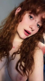 Video by hannahred1 with the username @hannahred1, who is a verified user,  July 21, 2024 at 11:56 AM and the text says 'Lately I&#039;ve been craving a titfuck like never before💋💙'