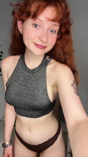 Video by hannahred1 with the username @hannahred1, who is a star user,  July 26, 2024 at 6:25 AM. The post is about the topic Small Boobs and the text says '🤍What do you think about my petite body🤍'