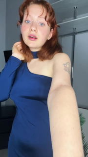 Video by hannahred1 with the username @hannahred1, who is a star user,  September 2, 2024 at 7:59 PM. The post is about the topic Beautiful Redheads and the text says 'How do you like my dress for our  answering here 👇
https://fansly.com/subscriptions/giftcode/NjU4MDkwMjkwNjczODg1MTg0OjE6MTozMGVlYjI1NDU4'