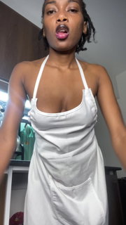 Video by Ebony Crush Nailah with the username @ebonynailah, who is a star user,  June 22, 2024 at 1:46 PM. The post is about the topic Ebony and the text says 'Hey There! I am new here. Say Hi back 💋💋💋'