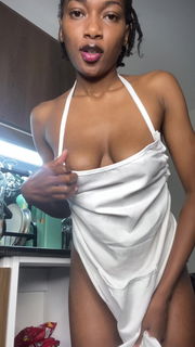 Video by Ebony Crush Nailah with the username @ebonynailah, who is a star user,  July 1, 2024 at 12:32 PM. The post is about the topic Women in the Kitchen and the text says 'Cleaning the kitchen... I could clean  else..'