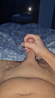 Video by Love wanking with the username @Love-wanking, who is a verified user,  September 21, 2024 at 8:08 PM. The post is about the topic Cumshot and the text says 'need someone to clean it'