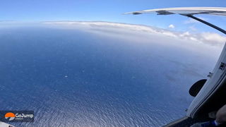 Video by recon1 with the username @recon1, who is a verified user,  August 2, 2024 at 9:50 PM and the text says 'Northshore Oahu Hawaii at 14,000ft'