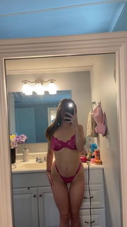 Video by Taste Me K with the username @tastemek, who is a star user,  October 15, 2024 at 6:28 PM. The post is about the topic Amateurs and the text says 'Do you like my bra and panty set? Did you like how I spit to the floor? Lastly…. Did you turn your volume up to hear me gagging?? 🤭'