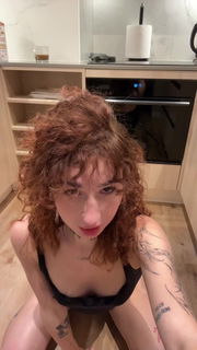 Video by CurlyPolly with the username @CurlyPolly, who is a star user,  November 15, 2024 at 4:34 PM. The post is about the topic blowjob and the text says 'Gripping you tightly 👄'