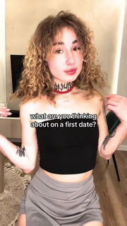 Video by CurlyPolly with the username @CurlyPolly, who is a star user,  November 16, 2024 at 2:55 PM. The post is about the topic blowjob and the text says 'A handjob is better than no job'