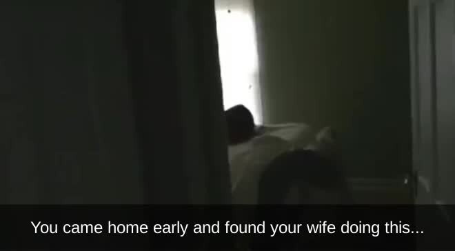Video by mystuffwarehouse with the username @mystuffwarehouse,  February 24, 2021 at 12:00 AM. The post is about the topic Hotwife and the text says 'You knew it was risky to come home early...

#hotwife #cheating #captions

Don't forget to follow, like and share!'