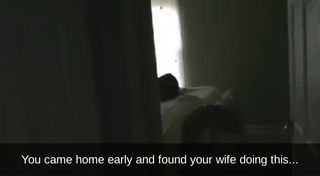 Video by mystuffwarehouse with the username @mystuffwarehouse,  February 24, 2021 at 12:00 AM. The post is about the topic Hotwife and the text says 'You knew it was risky to come home early...

#hotwife #cheating #captions

Don't forget to follow, like and share!'